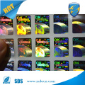 Anti-counterfeit self adhesive micro dot holographic stickers